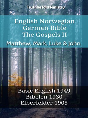 cover image of English Norwegian German Bible--The Gospels II--Matthew, Mark, Luke & John